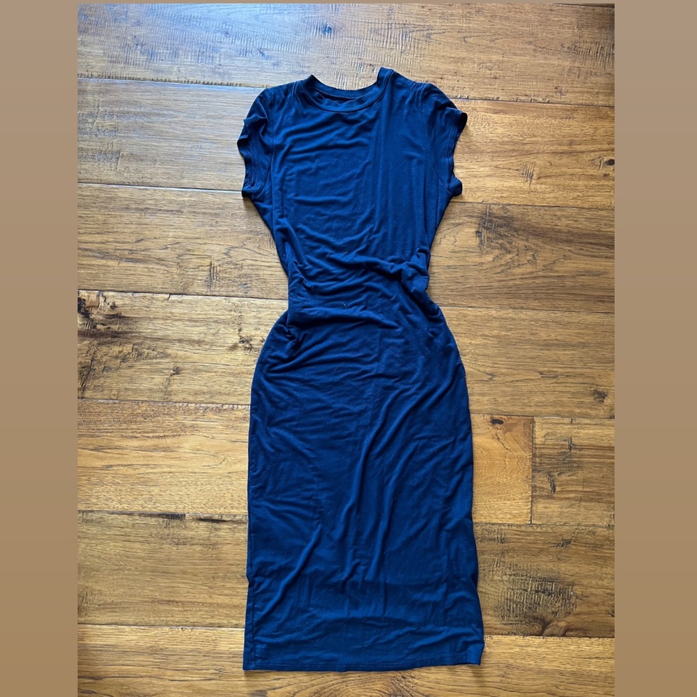 Navy Midi Dress Super Comfortable